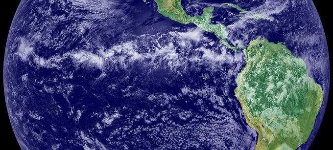 The intertropical convergence zone shifts to positions above and below the equator on a yearly basis. Currently it is on a line with the Philippines, which means plenty of rain for us.. Public Domain, https://commons.wikimedia.org/w/index.php?curid=184623