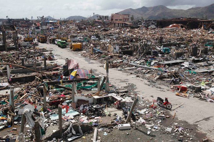 2013. A part of Tacloban, after Yolanda. (GlobalGiving)
